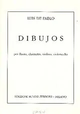 Luis De Pablo Notenblätter Dibujos