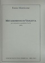 Ennio Morricone Notenblätter Metamorfosi di Violetta