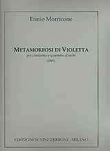 Ennio Morricone Notenblätter Metamorfosi di Violetta