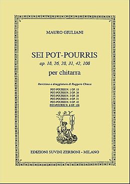 Mauro Giuliani Notenblätter Pot-Pourri Nr.6 op.108
