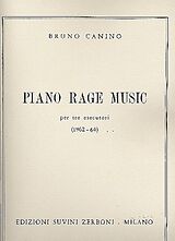 Bruno Canino Notenblätter Piano Rage Music