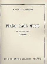Bruno Canino Notenblätter Piano Rage Music