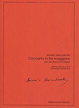 Saverio Mercadante Notenblätter Concerto in Re maggiore