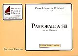 Padre Davide da Bergamo Notenblätter Pastorale a sei