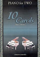  Notenblätter 10 Carols for twofor piano 4 hands