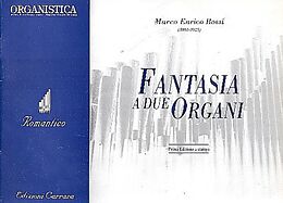 Marco Enrico Bossi Notenblätter Fantasia a 2 organi