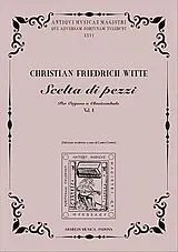 Christian Friedrich Witte Notenblätter Scelta i pezzi vol.1