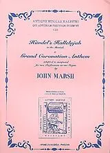 John Marsh Notenblätter Händels Hallelujah and Grand