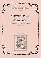 Antonio Vivaldi Notenblätter Concerto RV541 per archi e organo
