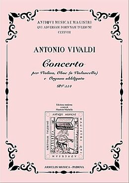 Antonio Vivaldi Notenblätter Concerto RV554