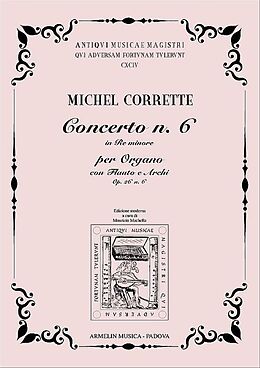 Michel Corrette Notenblätter Concerto in re maggiore op.26,6