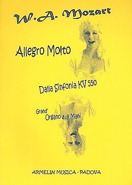 Wolfgang Amadeus Mozart Notenblätter Allegro molto dalla Sinfonia KV550