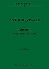 Antonio Vivaldi Notenblätter Concerto RV93 per 2 violini, leuto e basso