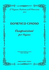 Domenico Cimoso Notenblätter Composizioni
