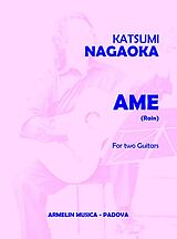 Katsumi Nagaoka Notenblätter Ame