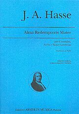 Johann Adolph Hasse Notenblätter Alma redemptoris mater