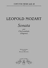 Leopold Mozart Notenblätter Sonata