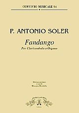 Antonio Soler Notenblätter Fandango