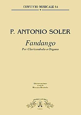 Antonio Soler Notenblätter Fandango