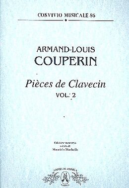 Armand-Louis Couperin Notenblätter Pieces de clavecin vol.2