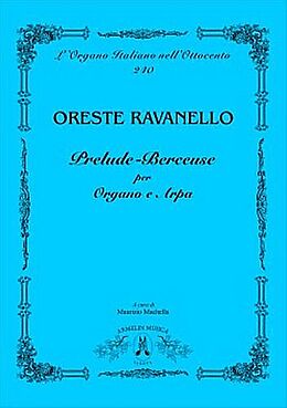 Oreste Ravanello Notenblätter Prelude-Berceuse per organo e arpa