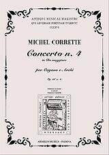 Michel Corrette Notenblätter Concerto in do maggiore op.26,4