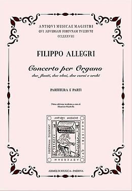 Filippo Allegri Notenblätter Concerto