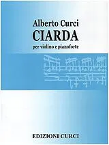 Alberto Curci Notenblätter Ciarda