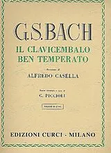Johann Sebastian Bach Notenblätter Il clavicembalo ben temperato vol. 2