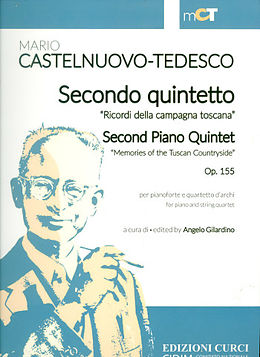 Mario Castelnuovo-Tedesco Notenblätter Memories of the Tuscan Countryside op.155
