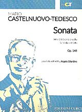 Mario Castelnuovo-Tedesco Notenblätter Sonata op.148