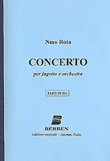 Nino Rota Notenblätter Concerto