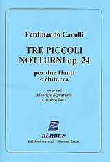 Ferdinando Carulli Notenblätter 3 piccoli Notturni op.24