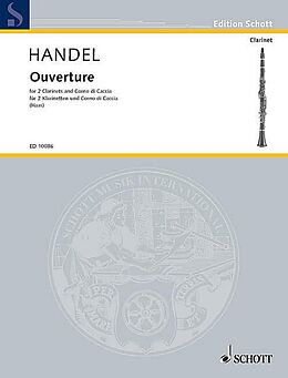 Georg Friedrich Händel Notenblätter Overture Suite