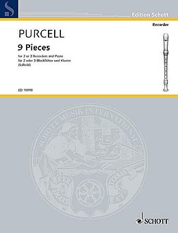 Henry Purcell Notenblätter 9 Pieces