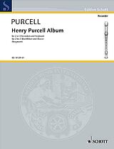 Henry Purcell Notenblätter Purcell-Album