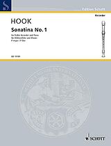 James Hook Notenblätter Sonatina F major no.1