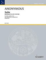Anonymus Notenblätter Suite