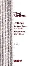 Wilfrid Howard Mellers Notenblätter Galliard