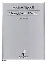 Michael Tippett Notenblätter String Quartet no.2