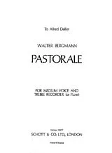 Walter G. Bergmann Notenblätter Pastorale