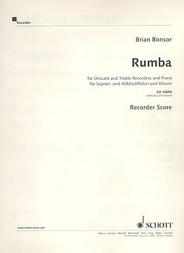 James Brian Bonsor Notenblätter Rumba