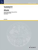 Michael Tippett Notenblätter Music (unison Song)
