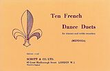  Notenblätter 10 French Dance Duets