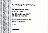  Notenblätter Slavonic tunes