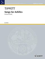 Michael Tippett Notenblätter Songs for Achilles