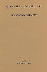 Günther Schuller Notenblätter Woodwind Quintet