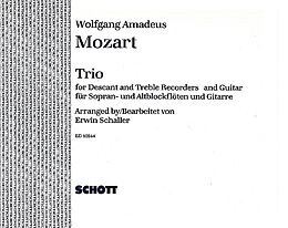 Wolfgang Amadeus Mozart Notenblätter Trio