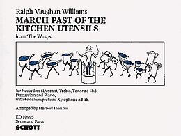 Ralph Vaughan Williams Notenblätter March Past of the kitche utensils