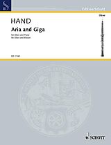 Colin Hand Notenblätter Aria and Gigue